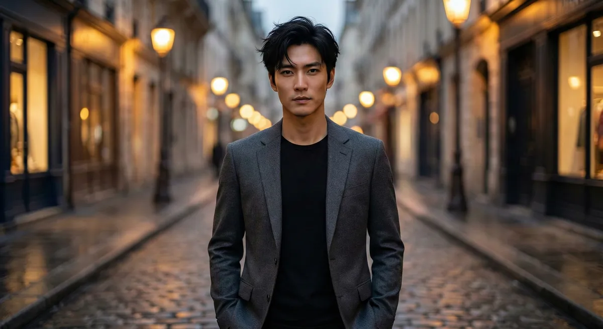 Ilustrasi visual asli karakter Charlie Wade (Ye Chen) - Novel The Amazing Son-in-Law Terjemahan Bahasa Indonesia.