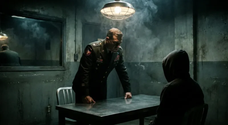 Militer AS menginterogasi tim peneliti Jepang dengan keras mengenai tujuan ekspedisi mereka.